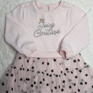 Juicy Couture Baby Girls Pink Tulle Dress